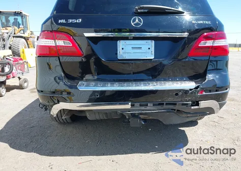 2012 Mercedes-Benz Ml 350 Bluetec 4Matic из США, поврежденный, VIN 4JGDA2EB6CA053901